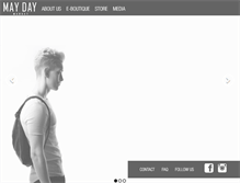 Tablet Screenshot of maydaymarket.com
